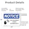 Signmission This Equipment Starts Automatically OSHA Notice Sign, Plastic, 24in W x 18in L, 2PK OS-2PACK-NS-P-1824-L-18614 - alternate 6
